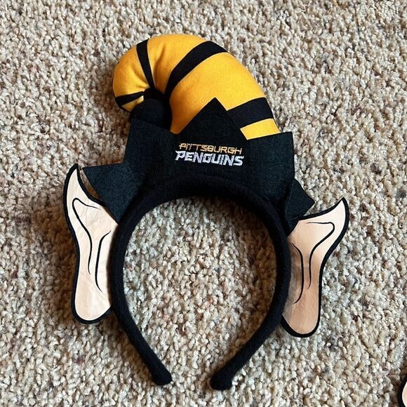 Set of 2 NWT & NWOT NHL Pittsburgh Penquins Headband. - Picture 5 of 7